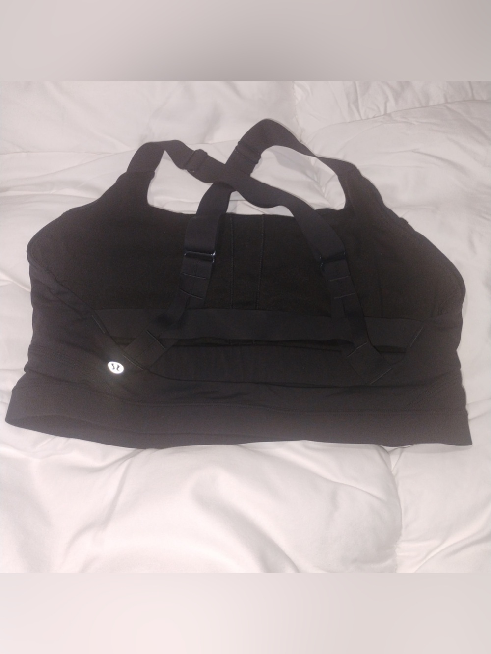 lululemon athletica Black Duffel Tote with Dual Straps